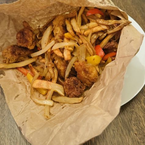 Irish Spice Bag - Blythes Blog Irish Spice Bag, Irish Spice Bag Recipe, Spice Bag Recipe, Fried Chicken Pieces, Spice Bag, Crispy Fries, Chicken Pieces, Crispy Fry, Son In Law