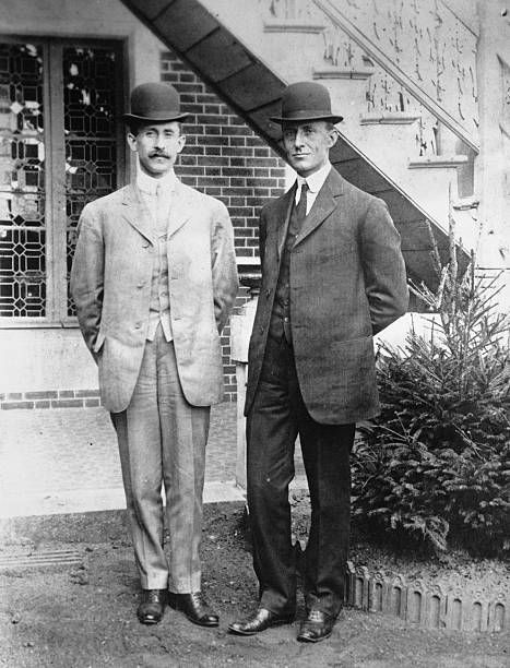 1,694 Wright Brothers Photos and Premium High Res Pictures - Getty Images Wax Museum Ideas, Historical Poster, Wilbur Wright, Wright Brothers, Wax Museum, Inventors, Aviation History, Library Of Congress, Picture Library