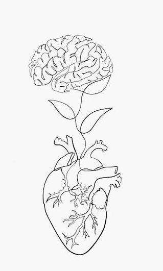 Organ Drawings Art, Value Drawing, Science Drawing, Brain Drawing, Line Doodles, Small Pretty Tattoos, Beautiful Logos Design, Simple Iphone Wallpaper, Heart Drawing