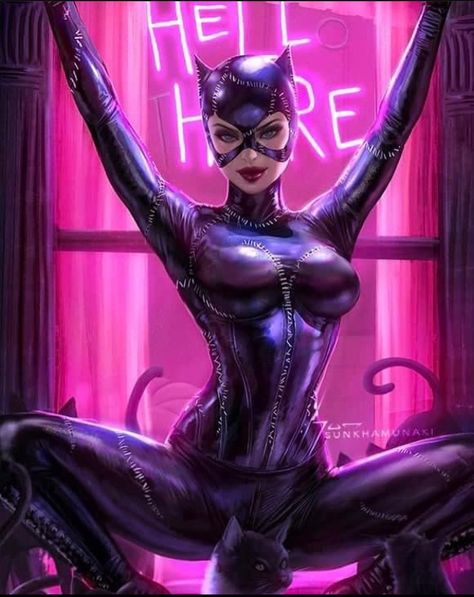 Catwoman Comic, Catwoman Selina Kyle, Catwoman Cosplay, Dc Comics Wallpaper, Gotham Girls, Batman Returns, Batman And Catwoman, Selina Kyle, Comic Art Girls