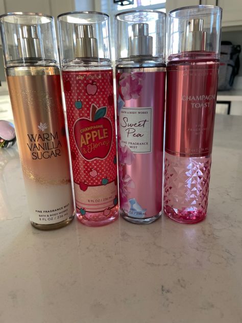 Sweet Champagne, Warm Apple, Bath N Body Works, Champagne Toast, Bath And Body Works Perfume, Vanilla Sugar, Fragrance Mist, Body Works, Bath And Body Works