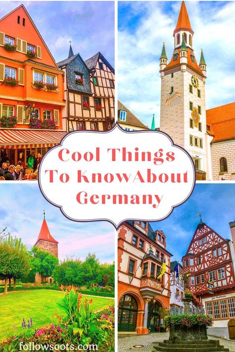 Fun and Interesting facts about Germany are waiting for you to discover. You'll discover facts about the History, Culture, Architecture and more. You may know some, but many may be a surprise to you. Enjoy and happy learning. #germany #funfacts #germanyfacts #interestinggermanyfacts #learnaboutgermany #followsoots Cultural Awareness Activities, Fun Facts About Germany, Facts About Germany, Germany History, Germany Facts, Germany For Kids, Germany Travel Destinations, Culture Architecture, Happy Learning