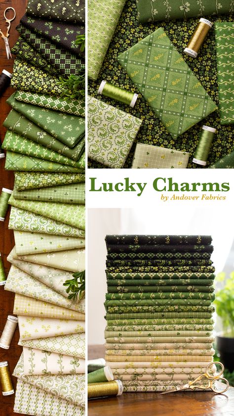 Green Quilt Fabric, Shades Of Green Quilt, Green Quilts Ideas, Moda Fabric Collections, Green Quilts, Quilt Fabric Bundles, Fabric Shops Online, Bohemian Fabric, Plaid Quilt