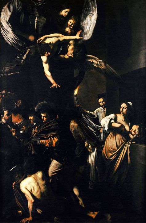 Le opere più belle di Caravaggio: quali sono da vedere una volta nella vita Carravagio Paintings, Seven Works Of Mercy, Caravaggio Paintings, Works Of Mercy, Campania Italy, Baroque Painting, Rennaissance Art, Art Couple, Baroque Art