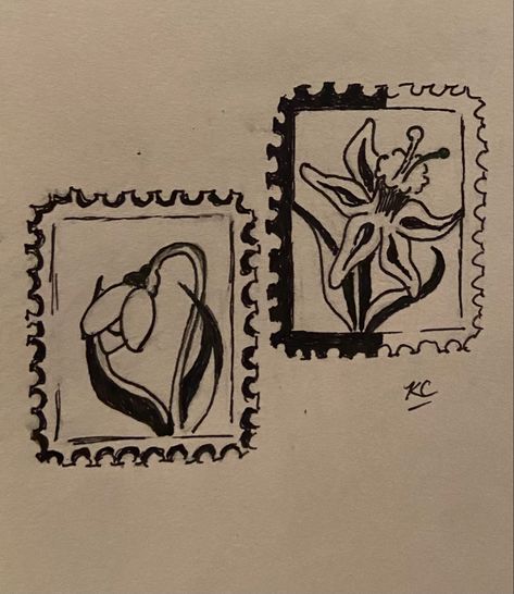 daffodil and snow drop postage stamps Bellflower Tattoo, Snow Drop Tattoo, Flower Stamp Tattoo, Snow Drop Flower Tattoo, Daffodils Tattoo, January Flower Tattoo, Snowdrop Flower Tattoo, Snow Drop Flower, Postage Stamp Tattoo