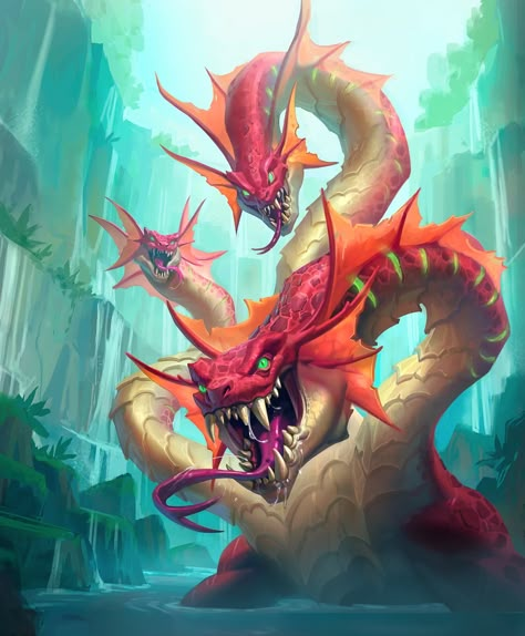 Mercenaries/Trigore the Lasher (70934) - Hearthstone Wiki Hearthstone Artwork, Blizzard Warcraft, 2d Game Art, Blizzard Hearthstone, Fantasy Drawings, Apex Predator, Fantasy Beasts, Game Illustration, Dragon Games