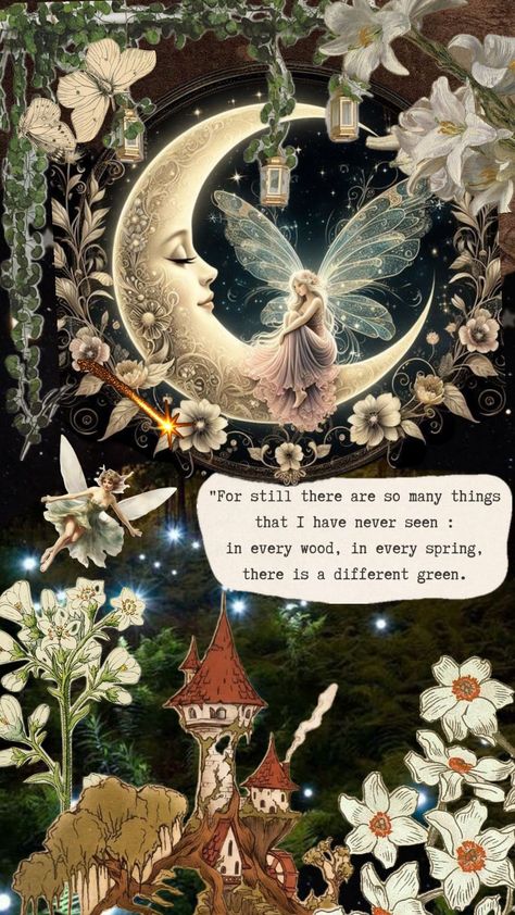 #Fairy Fairy Art Aesthetic, Fairy Wallpaper Aesthetic, Danielle Core, March Wallpaper, Fairy Pfp, Fairy Core Aesthetic, Faery Queen, Quote Collage, Fairy Wallpaper