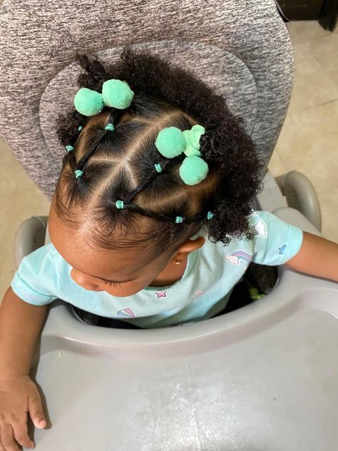 Creative Natural Hairstyles, Black Baby Hairstyles, Mixed Kids Hairstyles, Baby Girl Hairstyles Curly, Toddler Braided Hairstyles, Picture Day Hair, Cute Toddler Hairstyles, Girly Hairstyles, Cute Natural Hairstyles