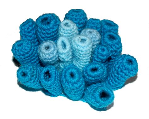 Crochet Coral Reef, Coral Reef Pattern, Crochet Coral, Reef Pattern, Crochet Fish, Jewelry Crochet, Freeform Crochet, Rock Pools, Natural Life