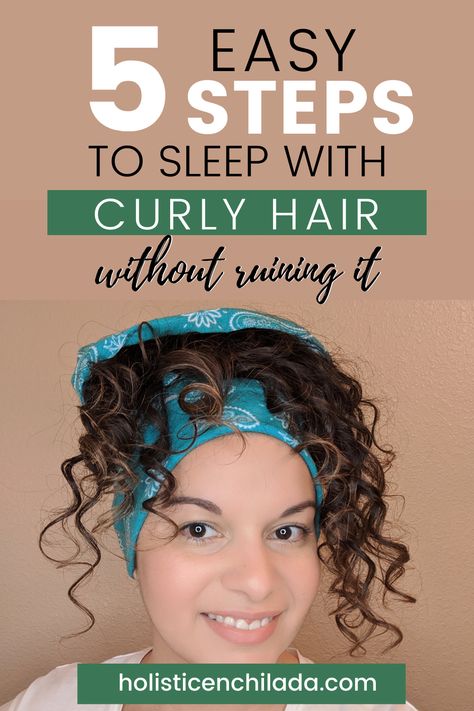 Sleep With Curly Hair, Hair Buff, Pineapple Hairstyle, Curly Hair Up, Wavy Hair Overnight, Curly Hair Overnight, Sleep Hairstyles, Frizzy Curly Hair, Overnight Hairstyles