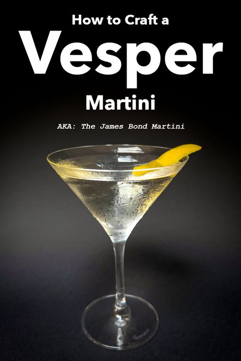 Italian Martini Recipe, Vespa Cocktail Recipe, Best Martini Recipe, Casino Cocktails, Vespa Martini, James Bond Martini Recipe, After Dinner Martini, Gin Martini Recipes, Vesper Cocktail