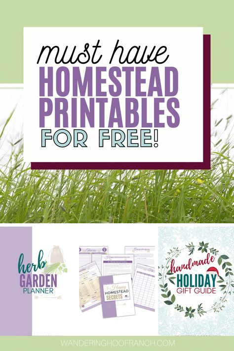 Instant downloadable must have homesteading printables for free! Access our printable library for everything you need for a happy homestead! From beginner homesteading checklists, garden planners for vegetables and herbs, free handmade patterns, goal setting sheets, farmhouse seasonal decor and so much more! Homesteading Printables, Simple Homesteading, Winter Homesteading, Beginner Homesteading, Fall Homestead, Homestead Plans, Start Homesteading, Planner For School, Homestead Inspiration