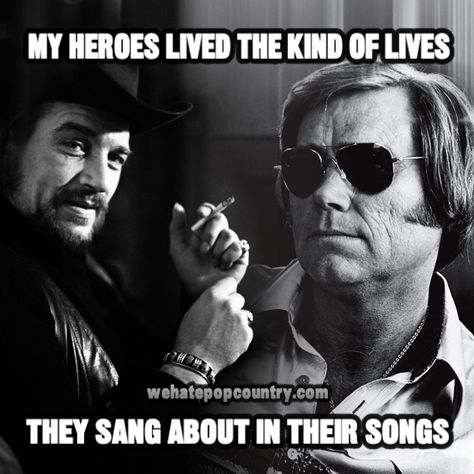 Country Music Lyrics Quotes, Best Country Music, Best Country Singers, Great Song Lyrics, Outlaw Country, Country Music Quotes, George Jones, Country Kids, Country Humor