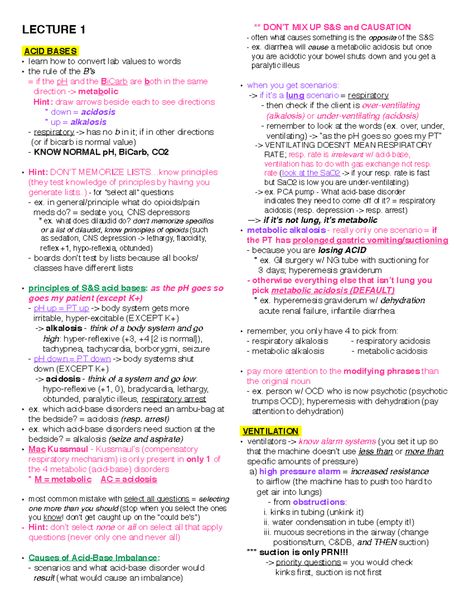 PDF Mark K Nclex Study Guide: Outline format for 2021 NCLEX exam.  Excellent layout - LECTURE 1 ACID - Studocu Nclex Study Guide Cheat Sheets, Mark Klimek, Nclex Study Plan, Nclex Study Guide, Outline Format, Nclex Pn, Nclex Exam, Nclex Study, Lab Values