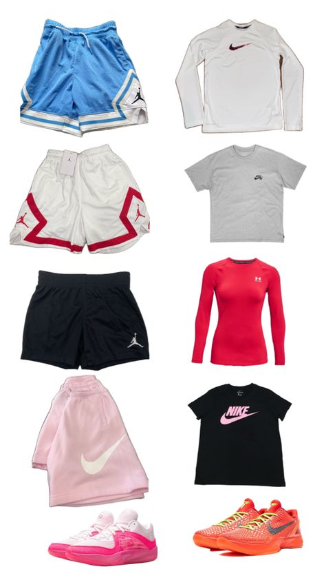 Basketball Outfits For Women, Sporty Girl Aesthetic, Basketball Game Outfit Women, Basketball Outfits, Basketball Game Outfit, Basketball Clothes, Trendy Outfits For Teens, Matching Couple Outfits, Cute Comfy Outfits