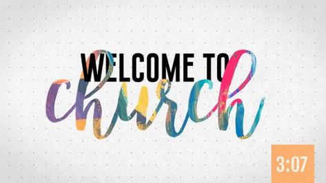 Church Countdown Video: Welcome to Church (Paint Texture). Use this vivid media to welcome current members and new visitors to your next worship service #sermoncentral #pastor #church Welcome To Church, Countdown Video, Welcome Background, Church Bulletin Covers, Franco Fontana, Church Outreach, Outreach Ministry, Worship Backgrounds, Welcome New Members