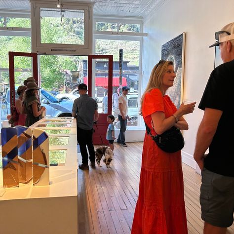 Reminiscing on last week's Art Walk + Opening Reception of Aela B. Morgan's "All Of Us". Thank you to everyone made the evening extra special💖 If you missed the opening, we welcome you to stop in the gallery to see the exhibition while you can. It will be on display through June 30th. #slategraygallery #aelabmorgan #aelamorgan #telluride #localartist #telluridearts #artgallery #contemporaryart #openingreception #exhibitionopening #artwalk #exhibition #tellurideco #telluridecolorado #visi... Telluride Colorado, Windermere Jetty Museum, Art Walk, Slate Gray, Local Artists, Contemporary Art, Art Gallery, Instagram, Art