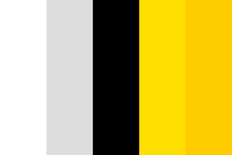 PGS LOGO color palette Black And Yellow Color Palette, Logo Color Inspiration, Junk Kouture, Logo Color Palette, Black Abstract Background, Email Examples, Color Palate, Aesthetic Colors, Yellow And Black