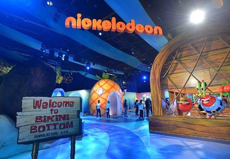 Nickelodeon Universe, Spongebob Games, Park Ideas, Nickelodeon Spongebob, Tv Program, Fall Break, 3rd Anniversary, Kids Focus, World News Today