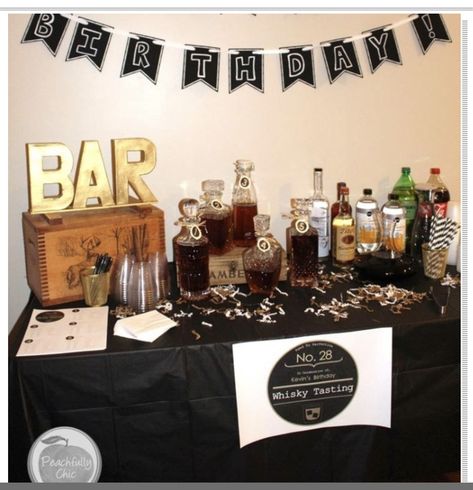 Birthday Celebration Ideas For Husband, Birthday Party Ideas For Husband, Trendy Birthday Party Ideas, 50th Birthday Celebration Ideas, Whiskey Tasting Party, 50th Birthday Party Ideas, Casino Party Invitations, Birthday Men, 60 Birthday