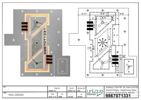 Modern Ceiling Ideas, Hall Pop Design, Hall Pop, Gypsum False Ceiling, Ceiling Inspiration, Simple Ceiling Design, Unique Interiors, Cornice Design, Interior Design Principles