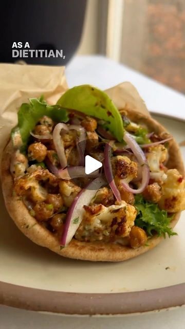 Cauliflower And Chickpeas, Quick Pickled Onions, More Nutrition, Chipotle Peppers, Quick Pickled, Mediterranean Diet Plan, Plant Based Cookbook, Adobo Sauce, Small Head