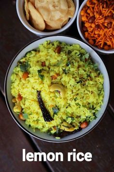 Chitranna Recipe, Quick Rice Recipes, Lemon Rice Recipe, Paneer Biryani, Quick Rice, Dude Food, Morning Recipes Breakfast, Jain Recipes, South Indian Recipes