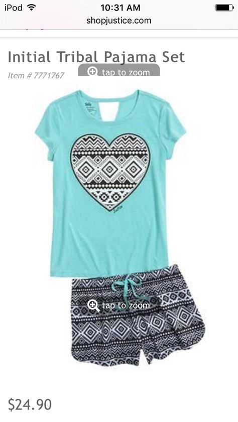 Blair Pijamas Women, Cute Pjs, Justice Clothing, Shop Justice, Girls Sleepwear, Cute Pajamas, Tween Outfits, Girls Pajamas