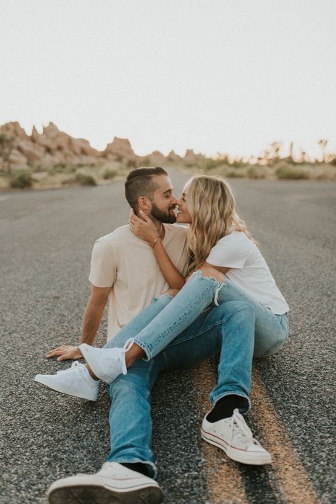 joshua tree fun summer engagement session asha bailey photography destination wedding photographer Engagement Picture Outfits, Cute Engagement Photos, Couple Engagement Pictures, Engagement Pictures Poses, Shotting Photo, Couple Picture Poses, Cute Couple Poses, Couple Photoshoot Poses, Photo Poses For Couples