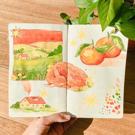 Sketchbook Spread, Sketchbook Challenge, Oil Pastel Paintings, Artist Sketchbook, Watercolor Sketchbook, Crayon Art, Beating Heart, Sketch Inspiration, Learn Art