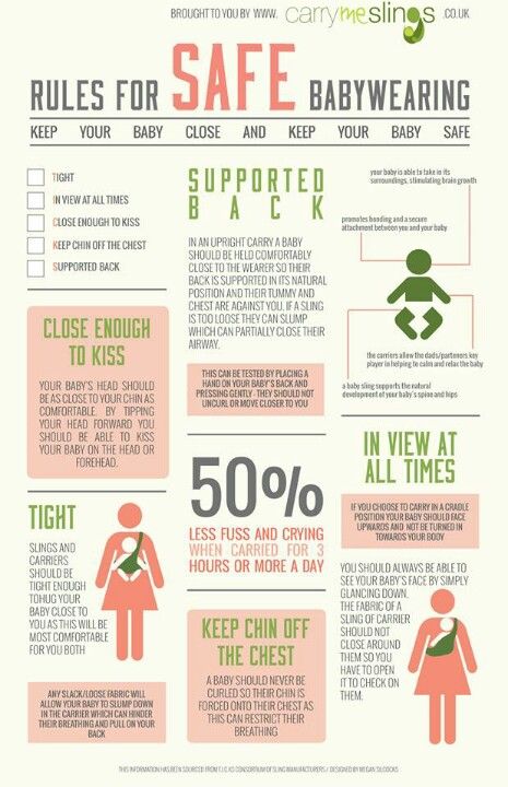 Important TICKS infographic on babywearing safety for anyone using a wrap, sling, or any carrier / Colleen at WrapsodyBaby.com John Bennett, Au Pair, Attachment Parenting, Baby Advice, Baby Prep, Newborn Care, Baby Makes, Baby Diy, Baby Time