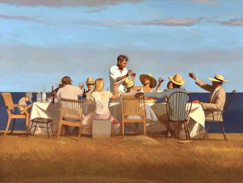 American Realism, The End Of An Era, Bo Bartlett, Architecture Collage, End Of An Era, Art Movement, Figure Painting, Figurative Art, Contemporary Paintings