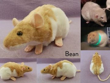 Rat Plush Sewing Pattern, Rat Plush Pattern, Rat Sewing Pattern, Rat Plushies, Rat Plush, Rat Pattern, Sewing Plush, Kangaroo Rat, Animal Birthday Cakes