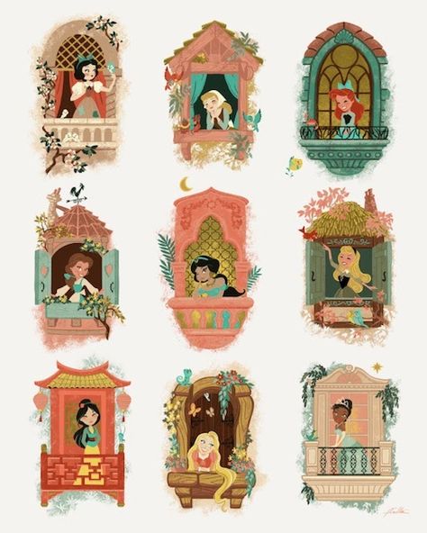 Disney Paintings, Disney Nerd, International Festival, Disney Trading Pins, Disney Aesthetic, Disney Princess Art, Disney Life, Disney Home, Artist Profile