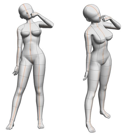 Pose showing teeth - CLIP STUDIO ASSETS Showing Teeth Pose, Teeth Clip, 3d Pose, Drawing And Painting, Female Anatomy, Clip Studio Paint, Body Reference, Art Studies, Drawing Reference Poses