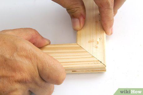 How to Make Stretcher Bars: 7 Steps (with Pictures) - wikiHow Diy Canvas Stretcher Bars, Diy Stretched Canvas, Stretch Canvas Diy, Diy Canvas Wall Art, Diy Bar, Art Supply, Painted Canvas, Silk Painting, Diy Frame