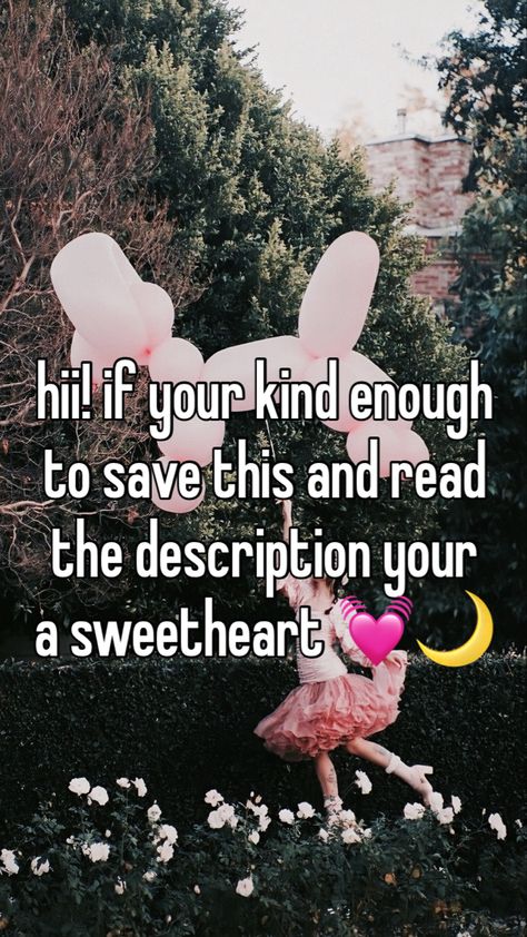 hii!! Basically im a new whisper girlie/pinterest girlie and im pretty much in my flop era, my goal is for 100 or maybe 50 if possible!! if u see this, share or follow me, maybe save some of my pins, or just follow! send this to your friends and your the kindest person ever!! 🤭🫶🏽 I Follow Back People, New Era Of Me Quotes, How Pinterest Sees Me, Click On This Pin, Cheater Always A Cheater, Over Sharing, Flop Era, In My Era, Whisper Girlies