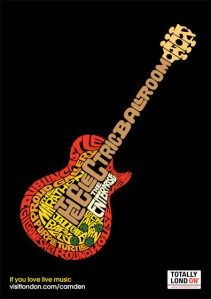 Guitar Illustration, Guitar Posters, Creative Review, Inspirational Text, Typography Poster Design, Typographic Poster, Creative Typography, Graphic Tshirt Design, Guitar Art