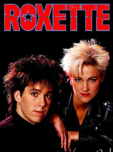 80s Band Posters, 90s Music Posters, Roxette Band, Disco 80, Marie Fredriksson, 80s Posters, 80s Pop Culture, Pop Rock Music, Retro Band