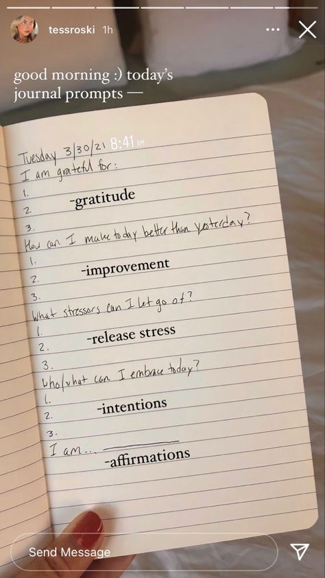 Journaling Gratitude, Positivity Affirmations, Morning Journal Prompts, Morning Journal, Gratitude Journal Prompts, Daily Journal Prompts, Spiritual Journals, Self Care Bullet Journal, Writing Therapy