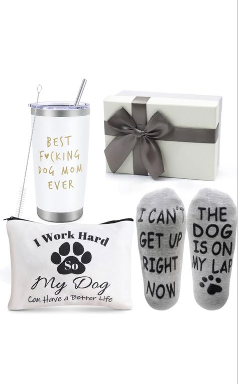 Best Dog Mom Gifts,20 OZ Wine Tumbler Unique Gifts Idea Basket Box with Socks for Veterinarian,Animal Rescue or Vet Tech,Makeup Bag Dog Lover Funny Gifts for Women,Gag Gifts for New Puppy Baby Owners Tech Makeup, Proverbs 1, Puppy Baby, Funny Gifts For Women, Special Gifts For Mom, Mother Daughter Gifts, Mothers Day Special, Steel Straw, 9 Hours