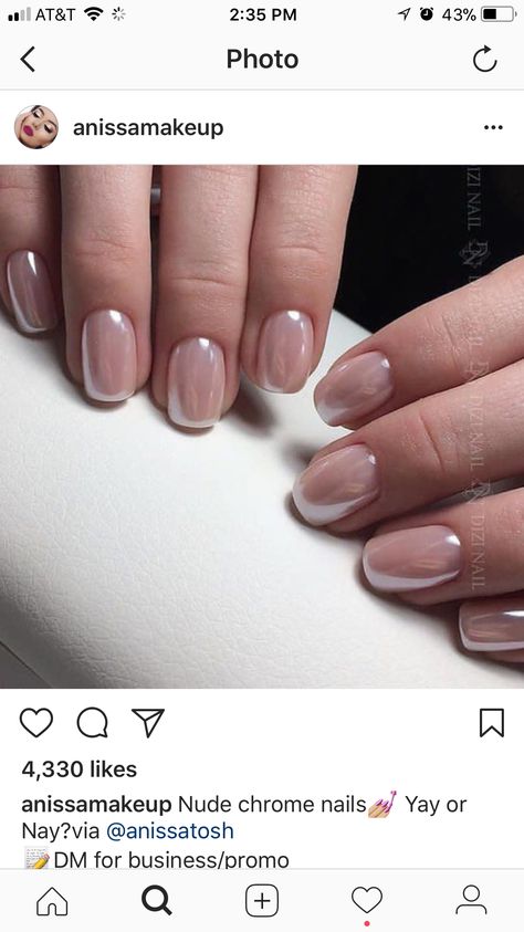 Hell yay! Disco Nails, Champagne Nails, Bridesmaids Nails, Nude Nail Designs, Subtle Nails, Nail Shimmer, Metallic Nails, Neutral Nails, Dipped Nails