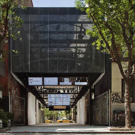 BMW Guggenheim Lab by Atelier Bow-Wow New Architecture, Japanese Architect, New York Pictures, Urban Furniture, Bow Wow, Adaptive Reuse, Urban Design, Public Space, Open Space