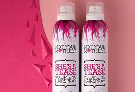 Best Drugstore Hairspray, Best Hairspray, Hair Volume Spray, Hair Styling Products, Hair Kit, The Zoe Report, Finishing Spray, Herbal Essences, Purple Shampoo