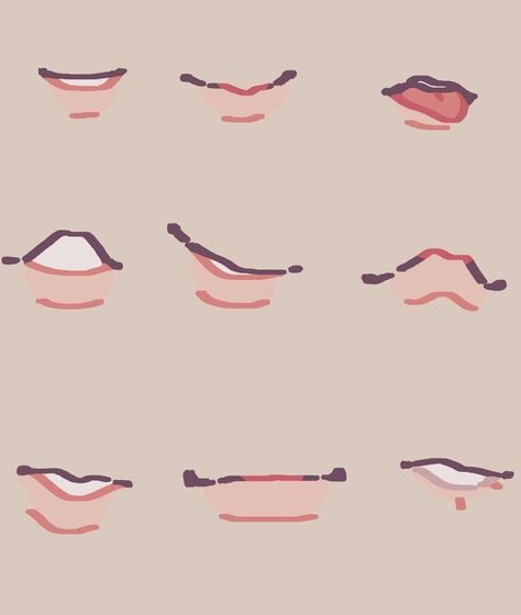 Oc Drawing Body Base, Ear Types Drawing, Breast Reference, Eyes Art Styles, Drawing Face Expressions, الفن الرقمي, Mouth Drawing, Body Reference Drawing, Lips Drawing