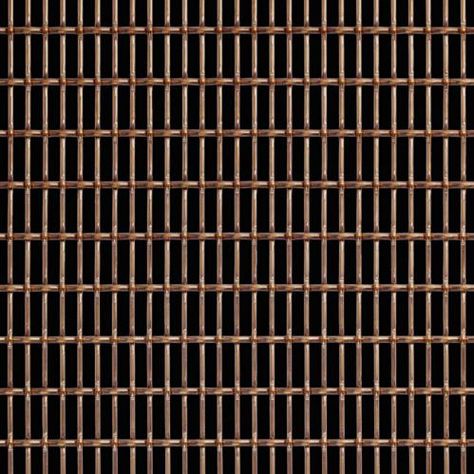 McNICHOLS® Wire Mesh Designer Mesh, CHATEAU™ 3125, Copper, Copper Alloy, Woven - Lock Crimp/Plain Weave, 59% Open Area, 3331250048 Column Wraps, Metal Gauge, Exterior Wall Cladding, Expanded Metal, Dry Bar, Perforated Metal, Spanish Revival, Lighting Design Interior, Metal Texture