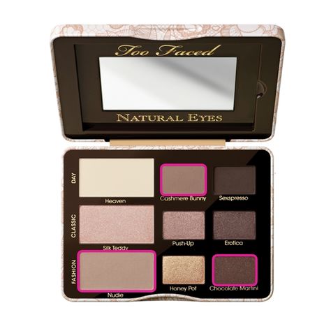 Eyeshadow Palette Too Faced, Too Faced Natural Matte, Too Faced Natural Eyes, Eye Palettes, Neutral Eyes, Neutral Eyeshadow Palette, Natural Eyeshadow, Neutral Eyeshadow, Too Faced Makeup