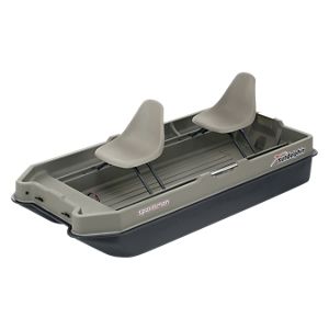 Sun Dolphin Sportsman 2-Person Boat - Gray 2 Man Bass Boat, Shallow Water Boats, Fishing Gear Storage, Ice Fishing Gear, Bass Fishing Boats, Wood Boat Plans, 2 Man, Jon Boat, Boat Kits