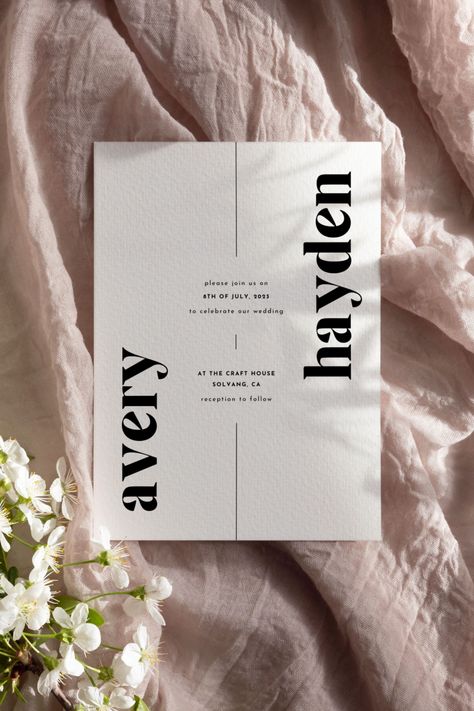 [SponsoredPost] Our Elegant Wedding Invitation Set Is Perfect For Those Who Want To Have A Clean And Minimal Wedding Invitation To Send Out To Their Guests. Match Your Modern Wedding With These Fully Customisable Minimalist Wedding Invitation Set. #modernweddinginvitationsminimalist Sleek Wedding Invitations, Wedding Invite Cards Design, Minimal Invitation Design, Minimalist Wedding Invite, Simple Wedding Invite, Minimalist Invitation Wedding, Modern Simple Wedding Invitations, Modern Wedding Invitations Minimalist, Minimalist Wedding Invitation Elegant