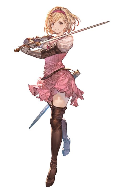 Granblue Fantasy Versus, Etrian Odyssey, Anime Warrior, Poses References, Game Character Design, 영감을 주는 캐릭터, Female Character Design, Anime Poses Reference, Anime Poses